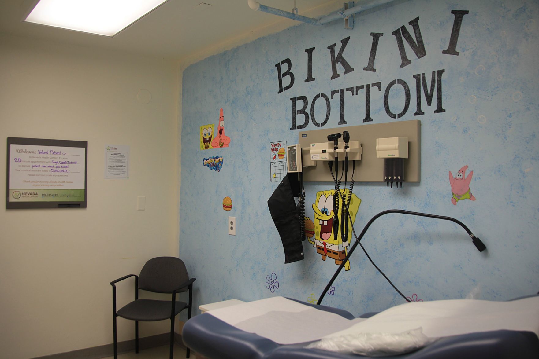 Children's examination room